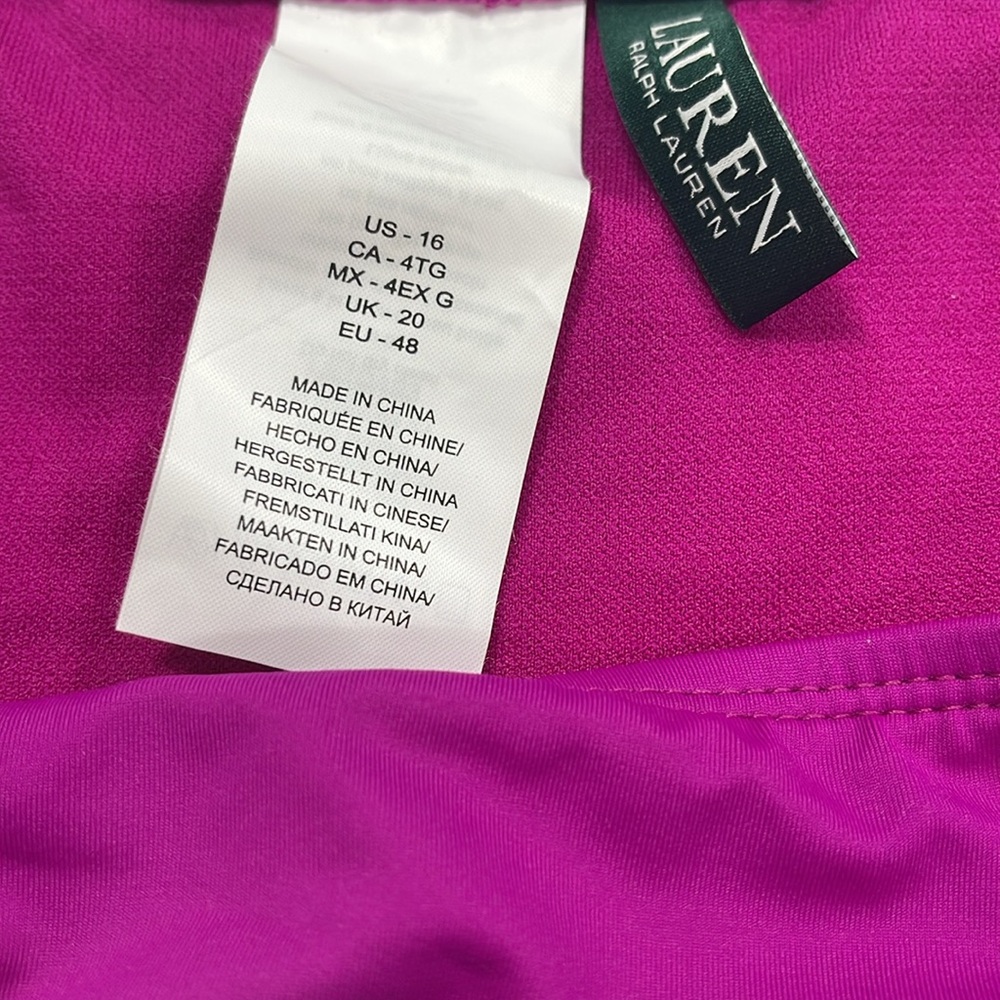 💥 Lauren Ralph Lauren Hipster Brief Swim Bikini Bottoms - Picture 8 of 9